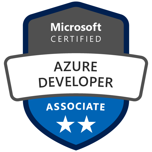 Azure Developer Associate logo