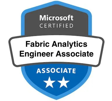 Fabric Analytics Engineer Associate logo